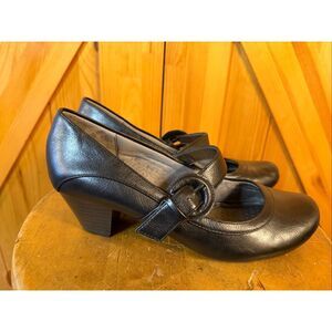 Life Stride Black Rozz Mary Jane Shoes Women’s Size 9